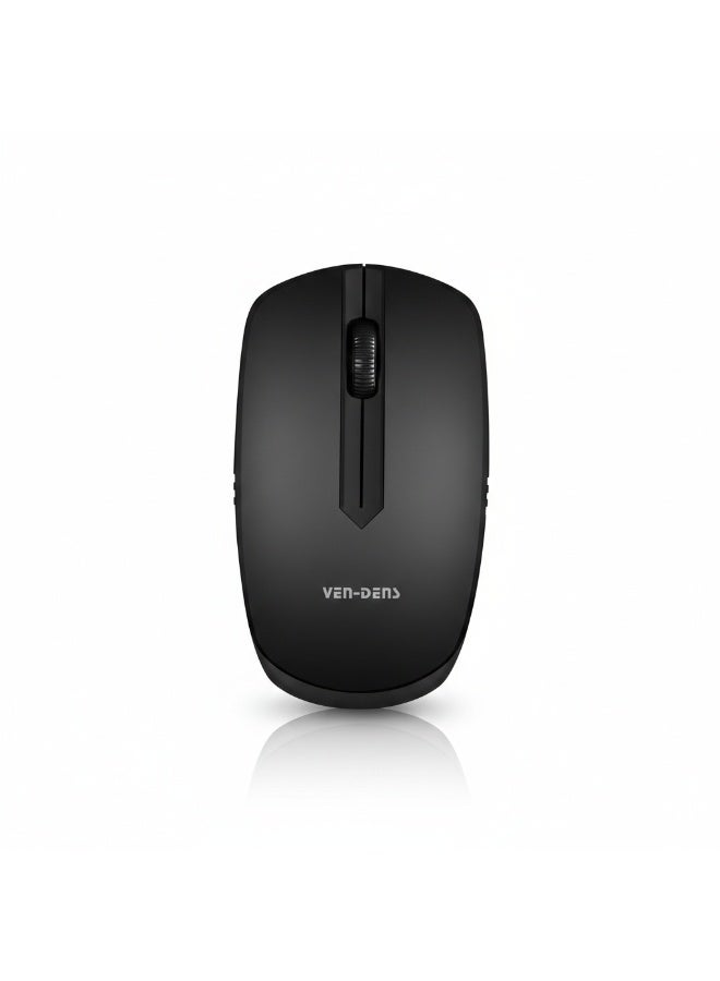 فين ديونز فأرة لاسلكية VEN-DENS VD-MS006 بتردد 2.4 جيجاهرتز مع مستقبل USB، ودقة DPI قابلة للتعديل، وتتبع سلس. - Image 3